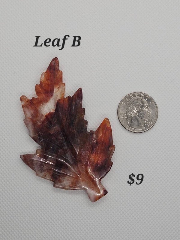 Crystal leaf