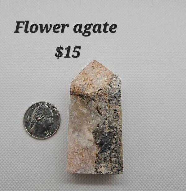 Flower agate