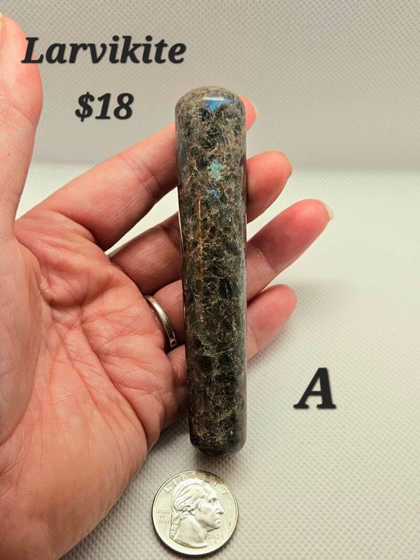 Larvikite wand