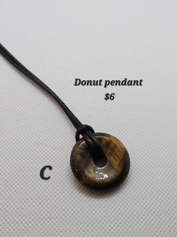 Donut pendant