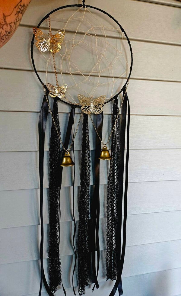 Butterfly dream catcher