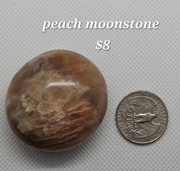 Peach moonstone