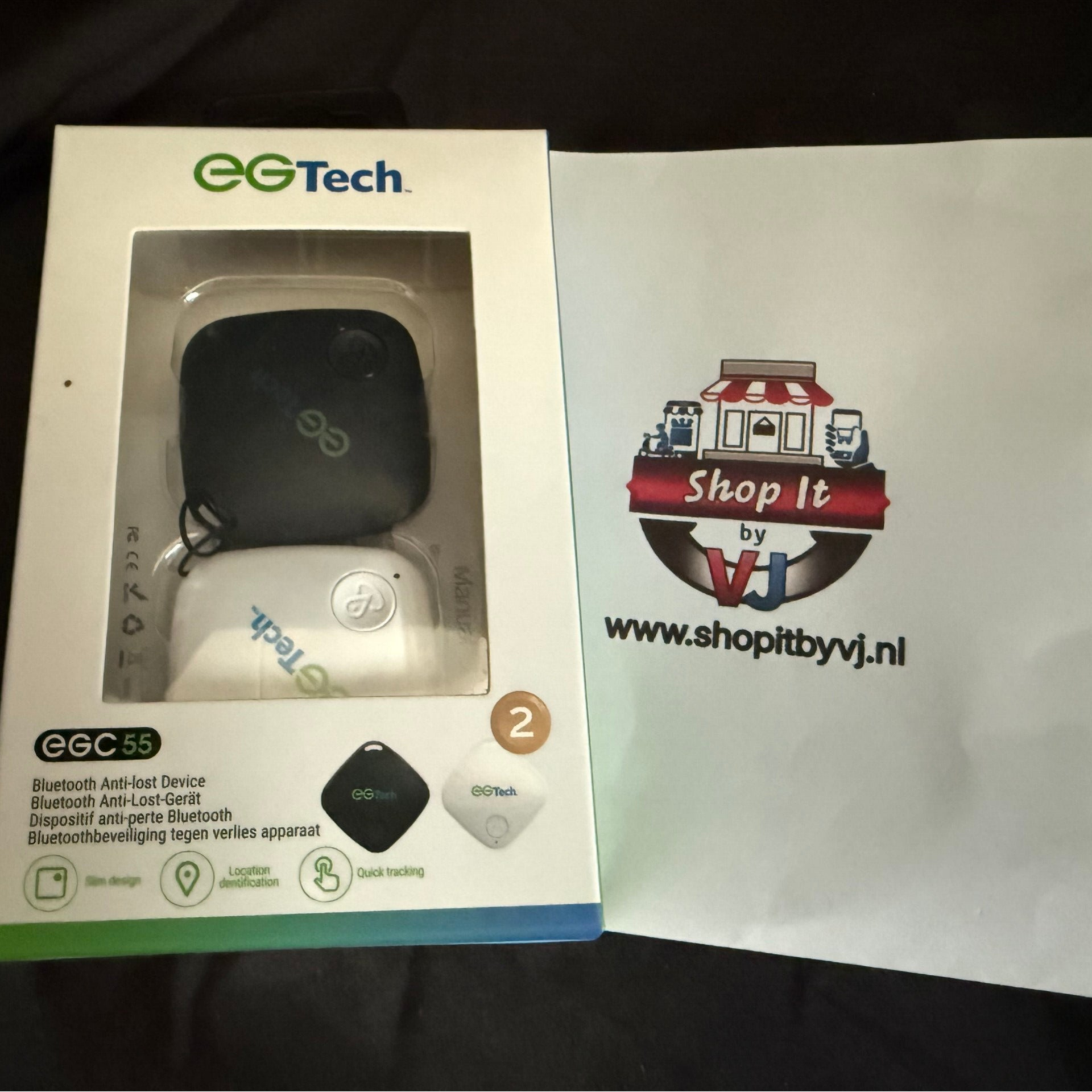 EGTech EGC 55 Bluetooth anti-lost trackers