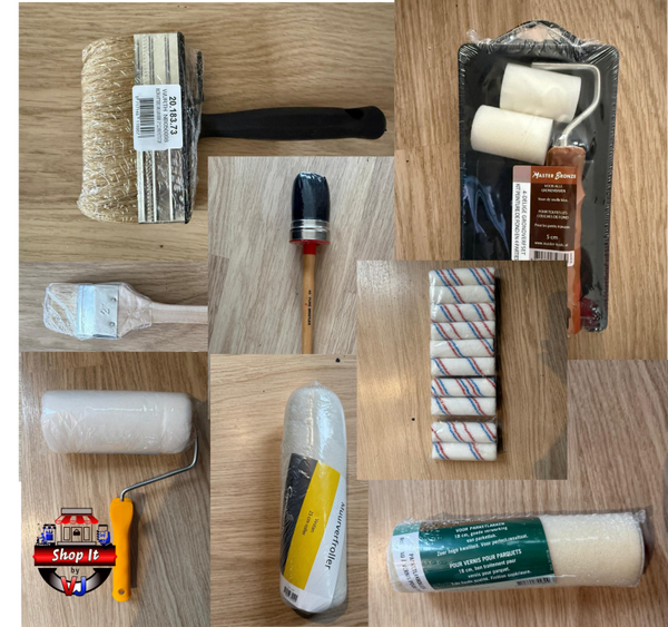 Kwasten en Rollers diverse soorten