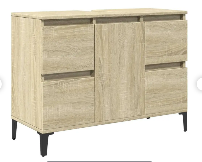 Wastafel Meubel B80xD33xH60