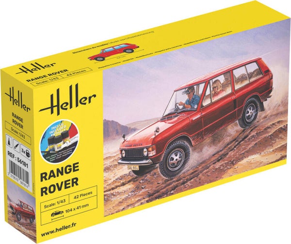 HELLER : REF : 56181 : 1:43 : UK : LAND ROVER : Range Rover (1970-1996) (STARTER KIT)