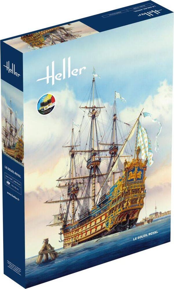 HELLER : REF : 58899 : 1:100 : FRANCE : Soleil Royal (1669-1692) (STARTER KIT)