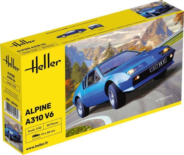 HELLER : REF : 80146 : 1:43 : FRANCE : ALPINE : Alpine A310 (1971-1984)