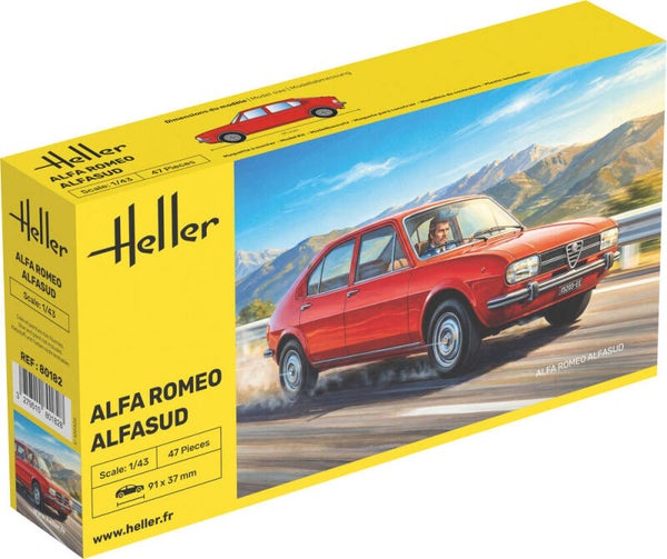 HELLER : REF : 80182 : 1:43 : ITALY : ALFA ROMEO : Alfasud (1972-1984)