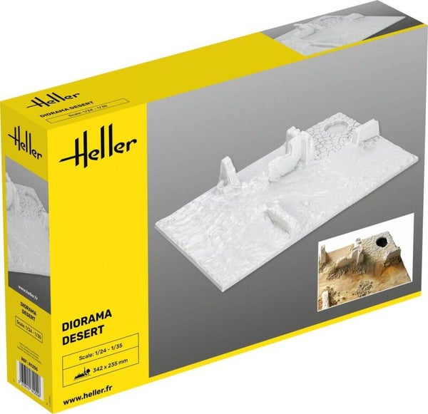 HELLER : REF : 81255 : 1:35 : Desert Diorama Base / Socle Diorama Desert