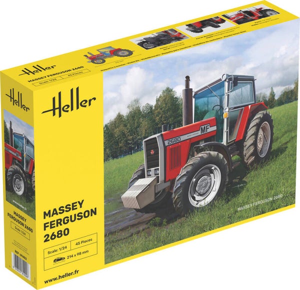 HELLER : REF : 81402 : 1:24 : US : MASSEY FERGUSON : Tractor Model 2680 (1982-1985)