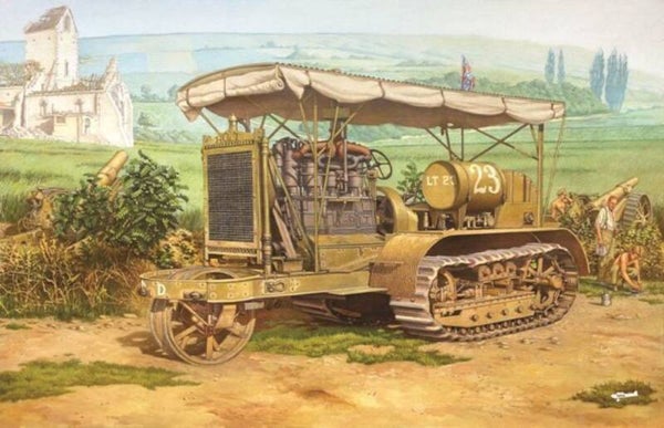 RODEN : REF : 812 : 1:35 : US : H. M. C. : Holt 75 Artillery Tractor (1913-1924)