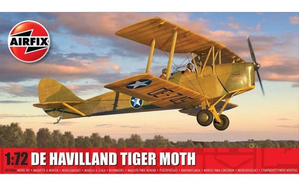AIRFIX : REF : A02106A : 1:72 : AIRCRAFT KIT : UK (RAF) : DE HAVILLAND : Tiger Moth