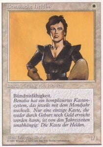 Magic : The Gathering (MTG) : White Cards (Revised FWB 1995 (Italian))