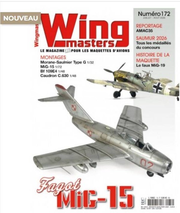 Magazine : WINGMASTERS : Numéro 172 (Juillet-Août 2026)