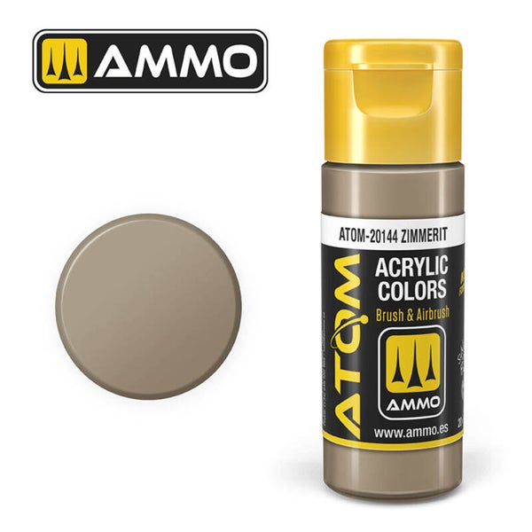 AMMO BY MIG J. : REF : ATOM-20144 : ATOM COLOR SERIE : Zimmerit (JAR / POT) (20 ml)