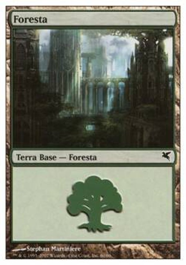 Magic : The Gathering (MTG) : Forest (45/60) - Salvat W.B. Italian - C (NM Minus)