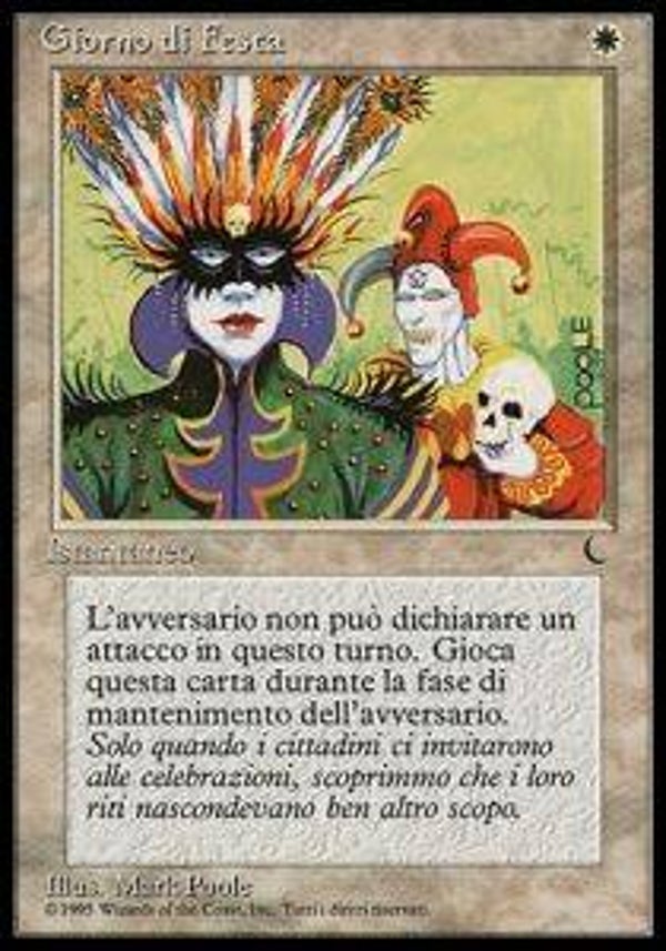 Magic the Gathering (MTG) : Festival - (The Dark ITALIAN - dated 1995) - C