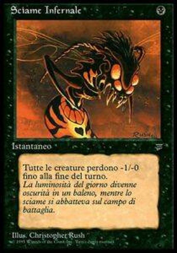 Magic the Gathering (MTG) : Hell Swarm - (Legends ITALIAN - 1995) - C