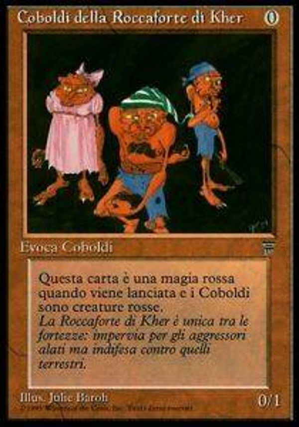 Magic the Gathering (MTG) : Kobolds of Kher Keep - (Legends ITALIAN - 1995) - C