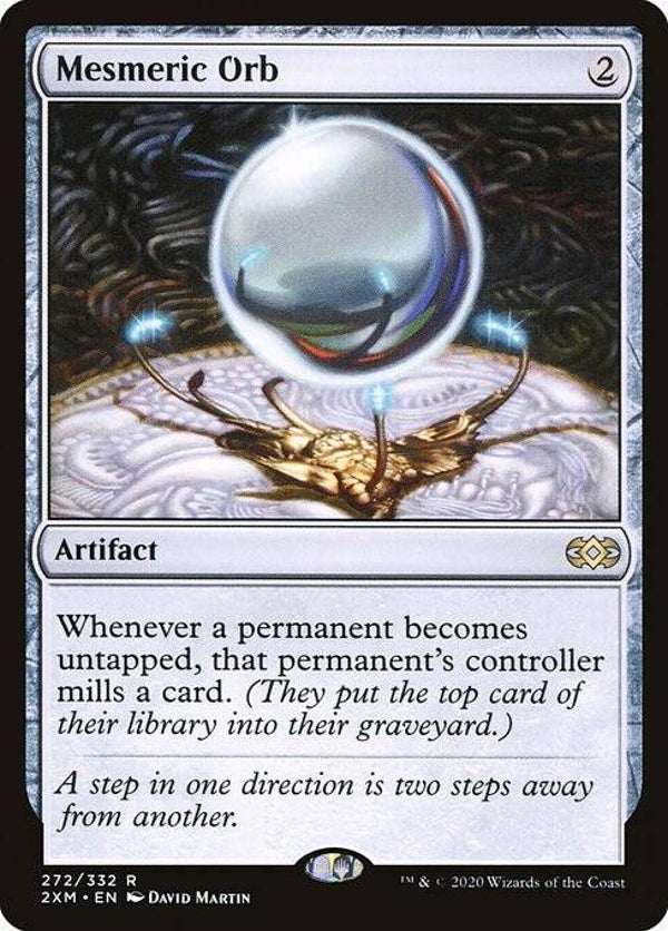 Magic the Gathering (MTG) : Mesmeric Orb (Double Masters (2XM)) - R