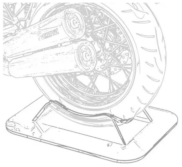 MENG MODEL : REF : SPS-086 : STAND : Motorcycle Model Stand / Support de Modèle de Moto (1 : 9)