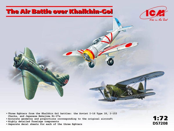 ICM : REF : DS7208 : 1:72 : AIRKIT MODELE SET : The Air Battle over Khalkhin-Gol (1939) (3)