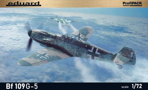 EDUARD : REF : 70158 : 1:72 : PROFIPACK ! FOR : German : MESSERSCHMITT : Bf 109G-5 (PROFIPACK EDITION)