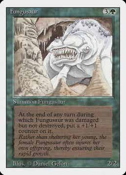 Magic : The Gathering (MTG) : Fungusaur (Revised ED. US -1994) - R
