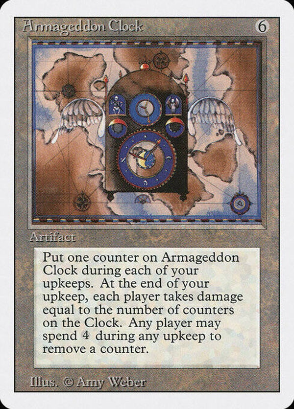 Magic : The Gathering (MTG) : Armageddon Clock (Revised ED. US -1994) - R