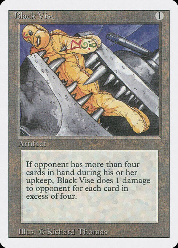 Magic the Gathering (MTG) : Black Vise (Revised ED -1994) - U