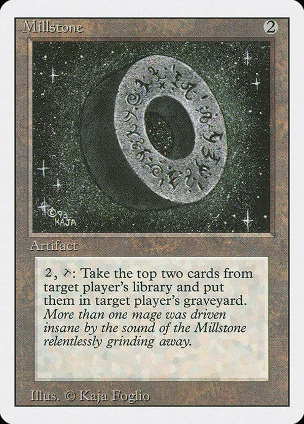 Magic : The Gathering (MTG) : Millstone (Revised ED. US -1994) - R