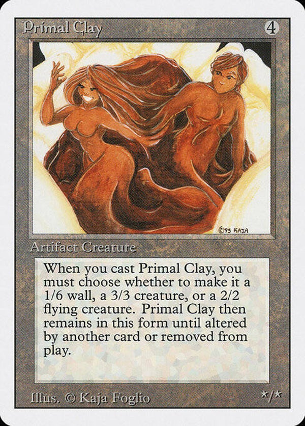 Magic : The Gathering (MTG) : Primal Clay (Revised ED. US -1994) - R  (SPLD+)