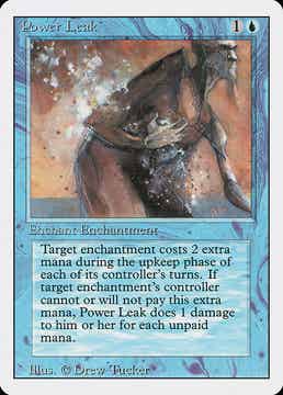 Magic the Gathering (MTG) : Power Leak (Revised ED -1994) - C