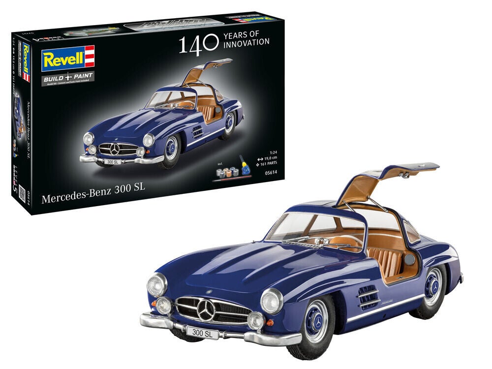 REVELL : REF : 05614 : 1:24 : German : MERCEDES-BENZ : 300 SL (100 Years of Mercedes-Benz) (1954-1963)