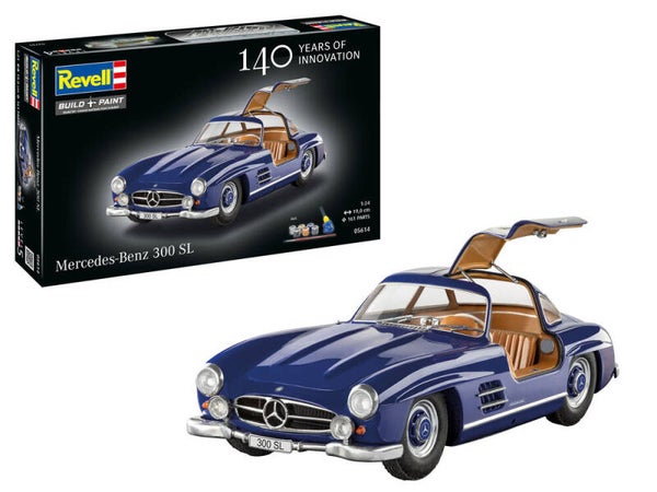 REVELL : REF : 05614 : 1:24 : German : MERCEDES-BENZ : 300 SL (100 Years of Mercedes-Benz) (1954-1963)