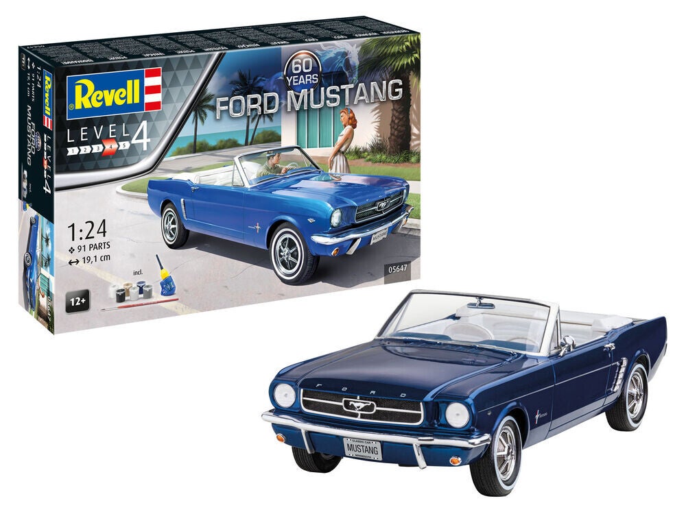 REVELL : REF : 05647 : 1:24 : US : FORD : Mustang (60th Anniversary )