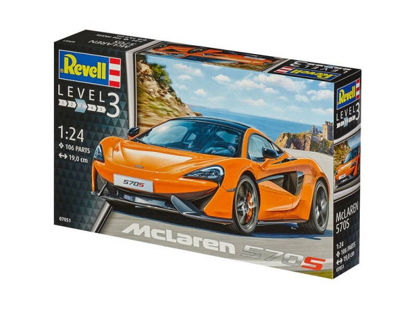 REVELL : REF : 07051 : 1:24 : UK : MCLAREN : 570S (2015-2021)