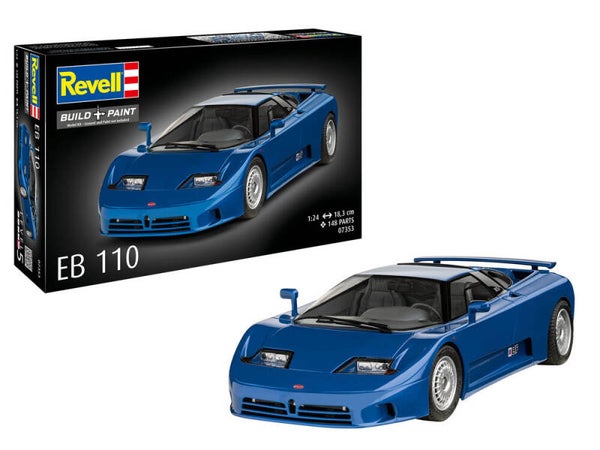 REVELL : REF : 07353 : 1:24 : FRANCE : Bugatti EB110 (1941-1995)
