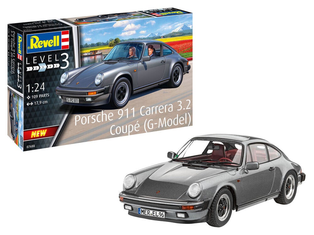 REVELL : REF : 07688 : 1:24 : German : PORSCHE : 911 G Model Coupé (Coupé) (1975-1989)