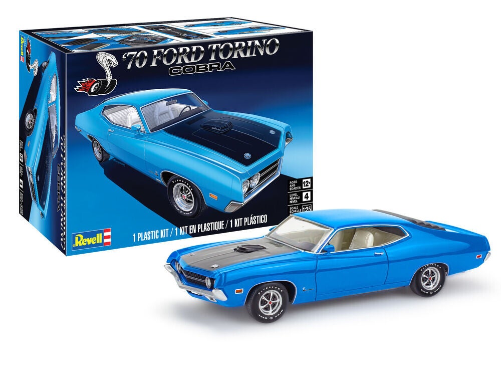 REVELL : REF : 14534 : 1:25 : US : FORD : Torino GT (1969-1971)