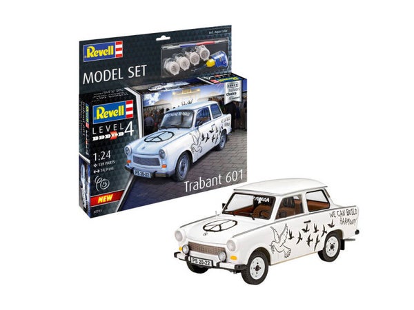 REVELL : REF : 67713 : 1:24 : GERMANY (EX RDA) : TRABANT : 601S ("Builder's Choice)