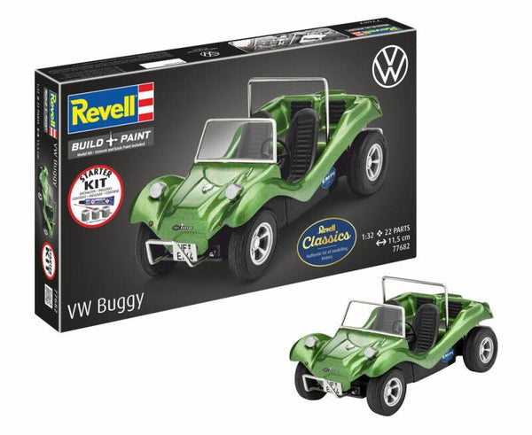 REVELL : REF : 77682 : 1:32 : STARTER KIT BEGINNER / DEBUTANT LEVEL 3 : VOLKSWAGEN (VW) : German Buggy