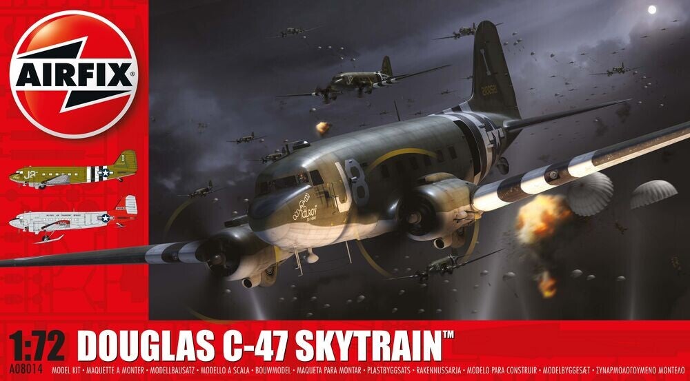 AIRFIX : REF : A08014 : 1:72 : US : DOUGLAS : C-47A/D "Skytrain"
