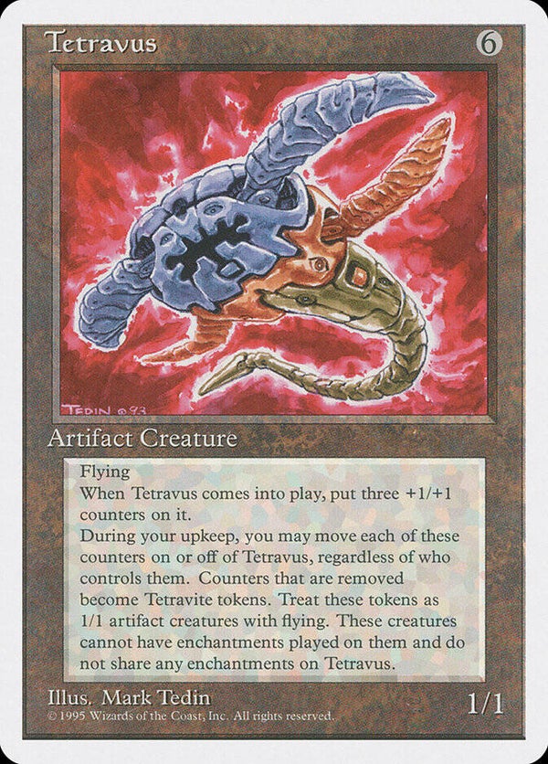 Magic the Gathering (MTG) : Tetravus - 4Th Alternate - R  (SPLD-PLD (Back))