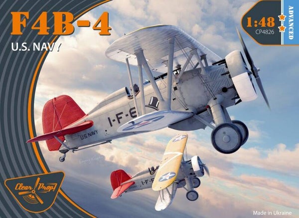 CLEAR PROP MODELS : REF : CP4826 : 1:48 : US : BOEING : F4B-4 (U.S NAVY) (ADVANCED KIT) (1932-1937)