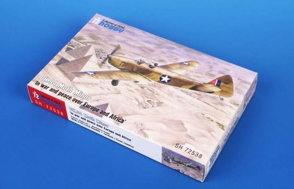 SPECIAL HOBBY (S.H.) : REF : SH72538 : 1:72 : AIRCRAFT KIT : UK (RAF) : DE HAVILLAND : DH.94 Moth Minor ("In War and Peace over Europe and Africa")