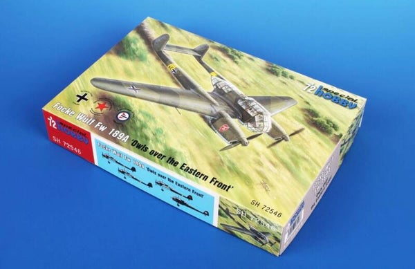 SPECIAL HOBBY (S.H.) : REF : SH72546 : 1:72 : AIRCRAFT KIT : German Focke Wulf Fw 189A (Owls over the Eastern Front)