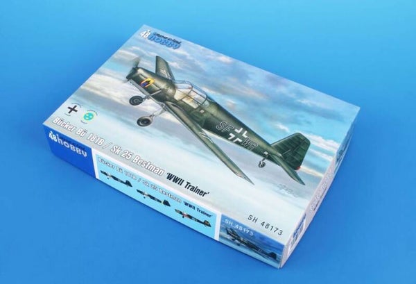 SPECIAL HOBBY (S.H.) : REF : SH48173 : 1:48 : AIRCRAFT KIT : German : Bücker Bü 181B / Sk 25 Bestmann (WWII Trainer)