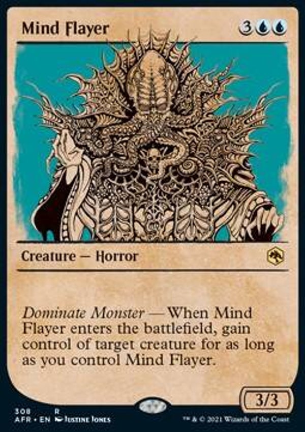 Magic the Gathering (MTG) : Mind Flayer (Adventures in the Forgotten Realms (AFR)) (Extra : 308) - R